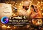 Gemini AI Wedding Invitation Create Stunning Wedding Cards & Videos Without Designers