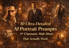 10 Ultra-Detailed AI Portrait Prompts for Cinematic Male Shots That Actually Work