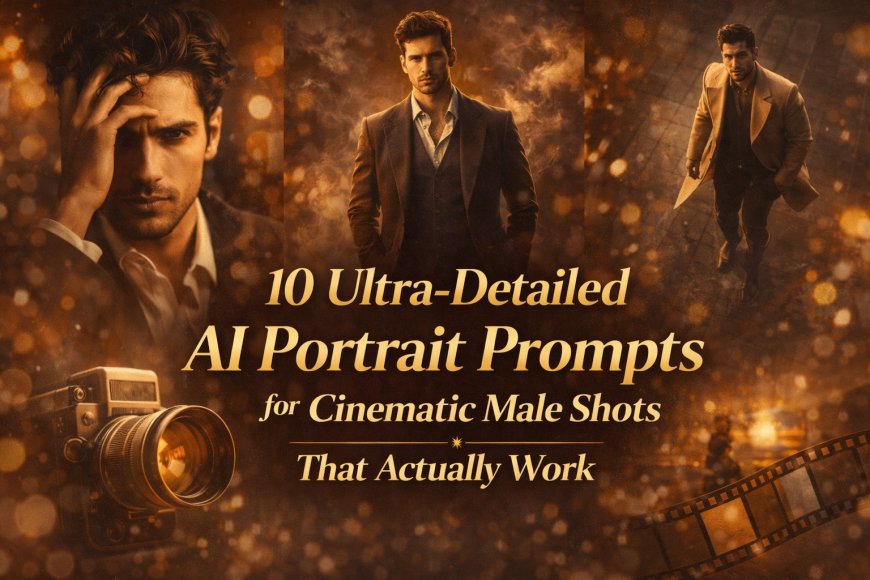 10 Ultra-Detailed AI Portrait Prompts for Cinematic Male Shots That Actually Work