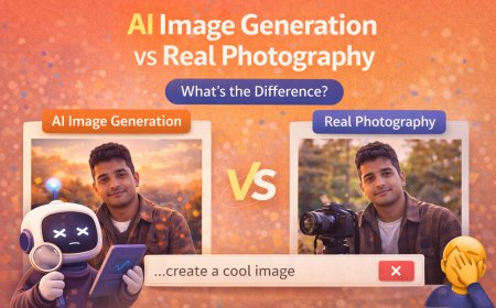 AI Image Generation vs Real Photography: What’s the Difference?