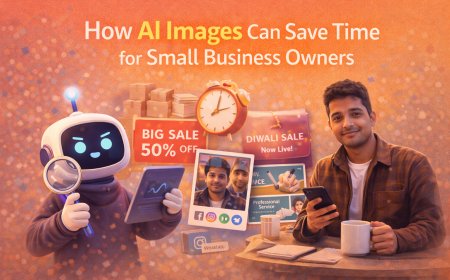 How AI Images Can Save Time for Small Business Owners