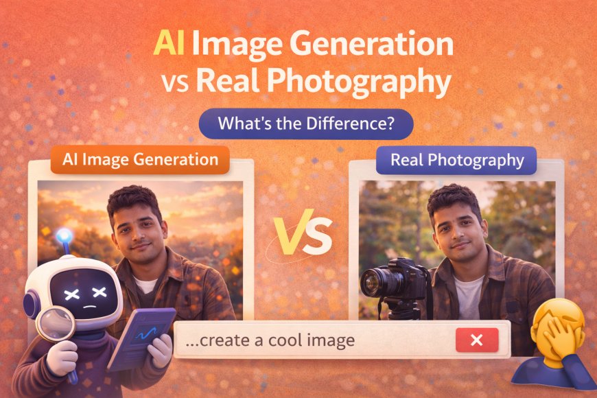 AI Image Generation vs Real Photography: What’s the Difference?