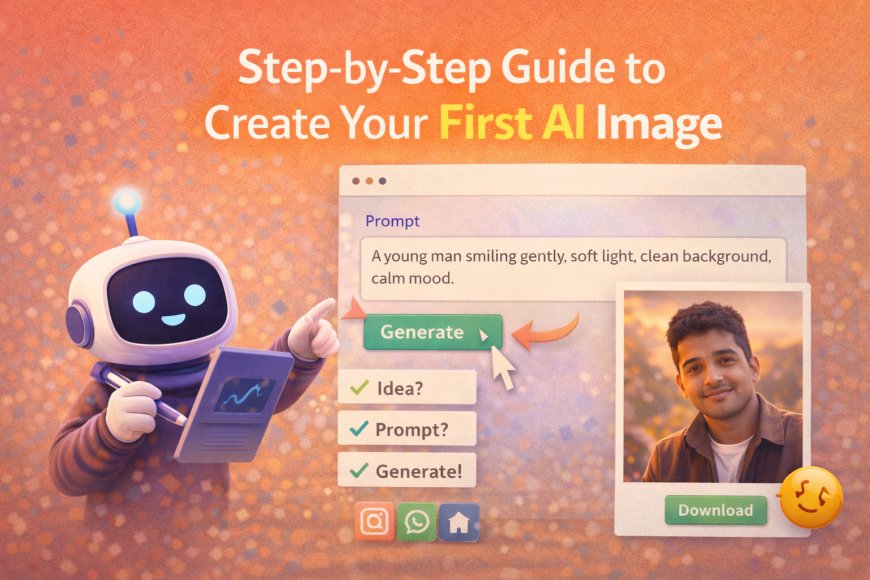 Step-by-Step Guide to Create Your First AI Image
